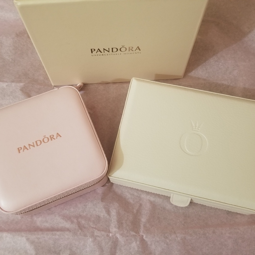 Authentic Pandora Jewelry Boxes x (2)